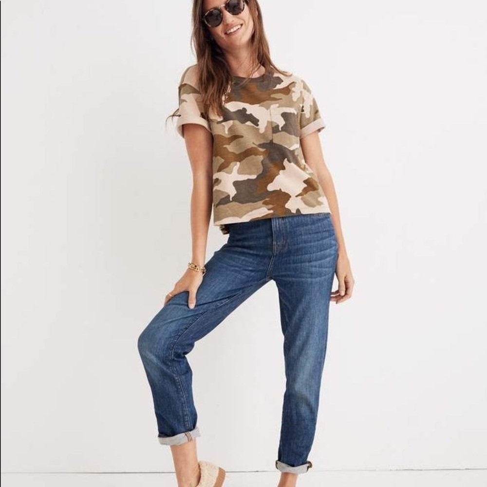 NWOT High rise slim boyjean